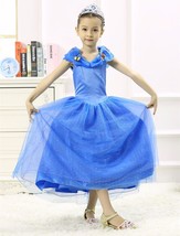 Cinderella Princess Butterfly Party Dress kids Costume Dress for girls 2-10 Y - $17.98