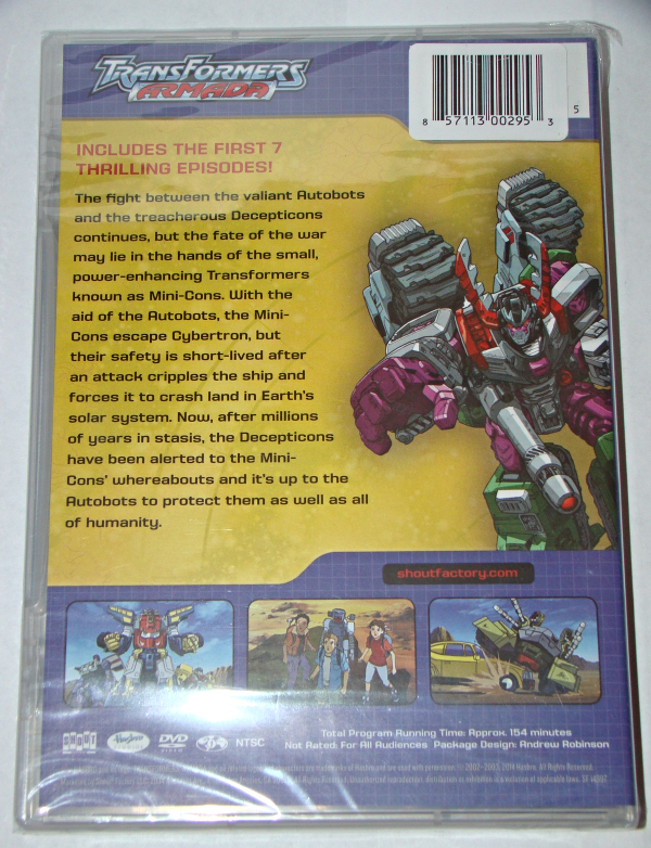 TRANSFORMERS ARMADA (Volume One) (Dvd) DVDs & Bluray Discs