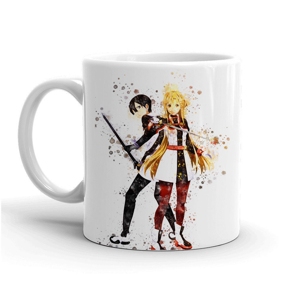 Sword Art Online Anime Coffee Mug 11oz Ceramic Gift Magic Tea Cup ...