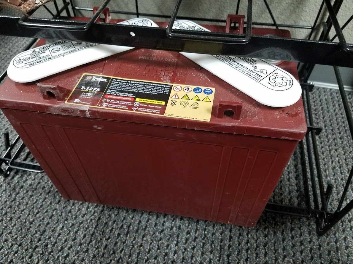 Trojan T1275 12V 150Ah Deep Cycle Flooded Lead Acid Golf Cart Battery
