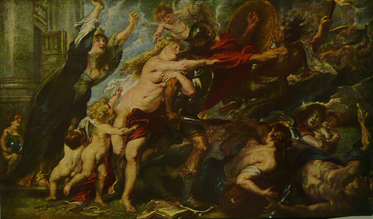 peter paul rubens allegory of peace and war