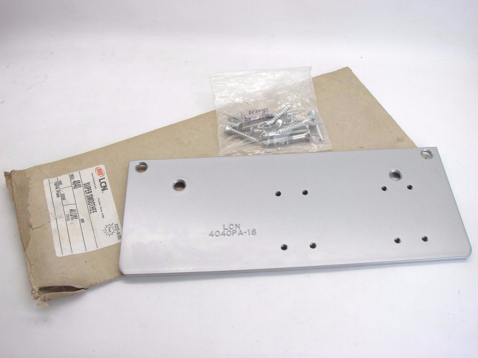 LCN 404018PA 404018PA Aluminum Drop Plate Door Closer Mounting Plate