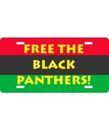 Free the Black Panthers License Plate - $19.89