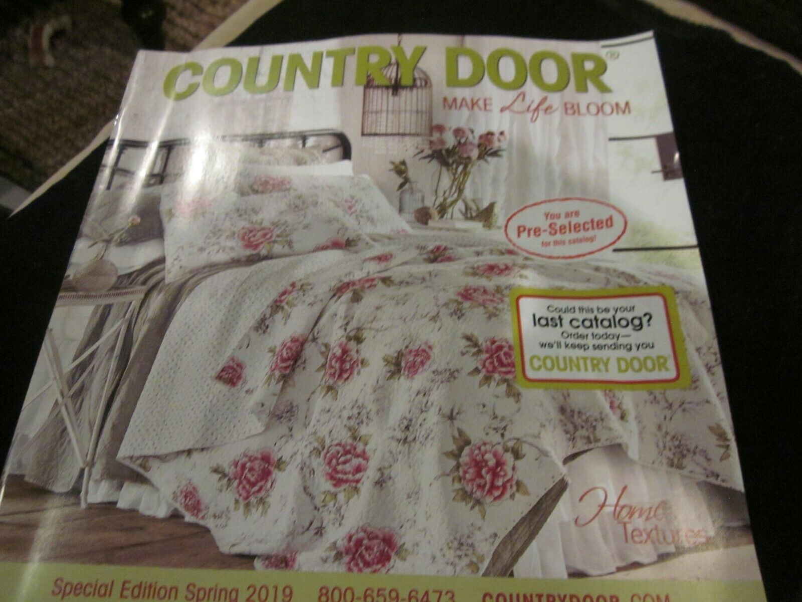 COUNTRY DOOR CATALOG SPECIAL EDITION SPRING 2019 MAKE LIFE BLOOM BRAND