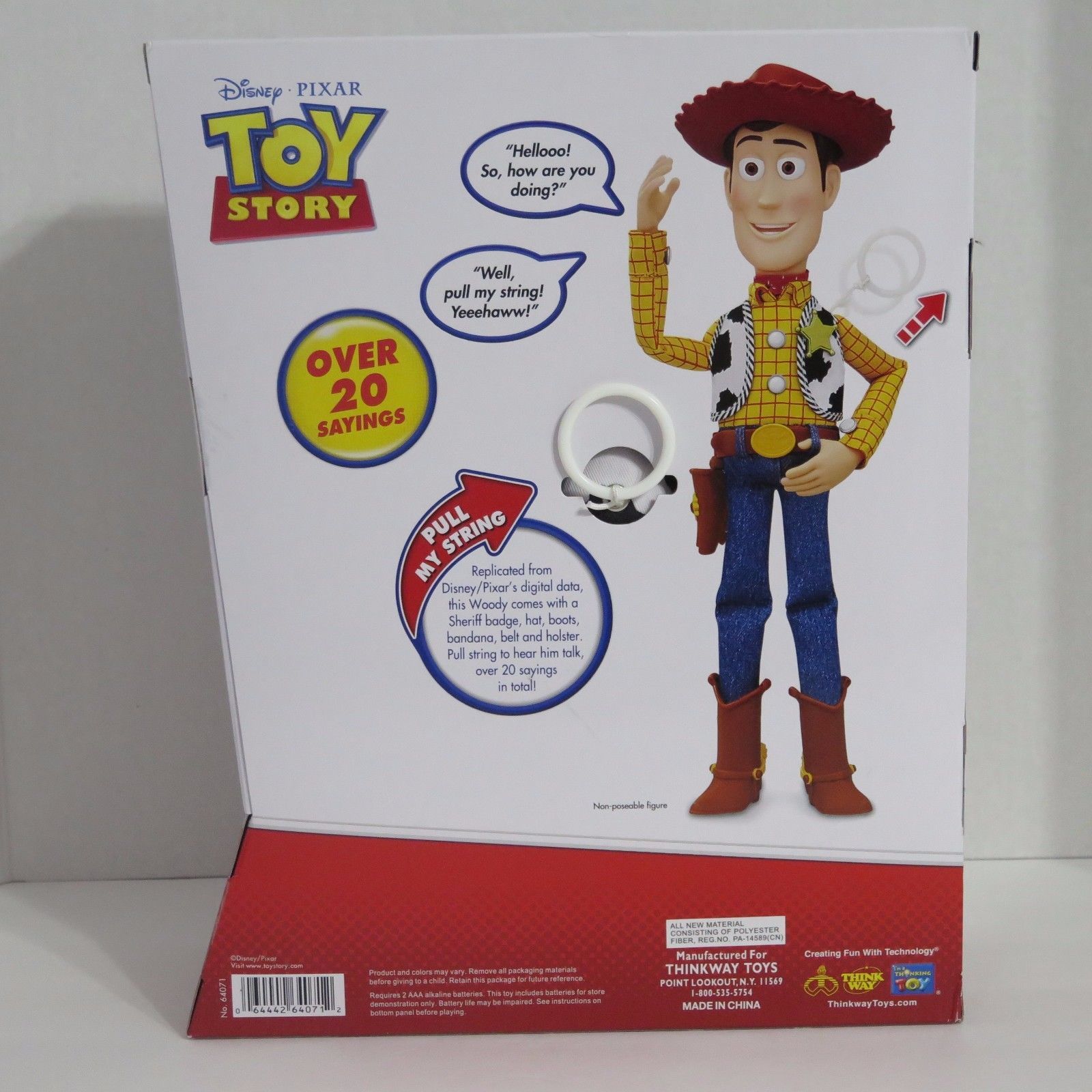 Disney Toy Story WOODY 16