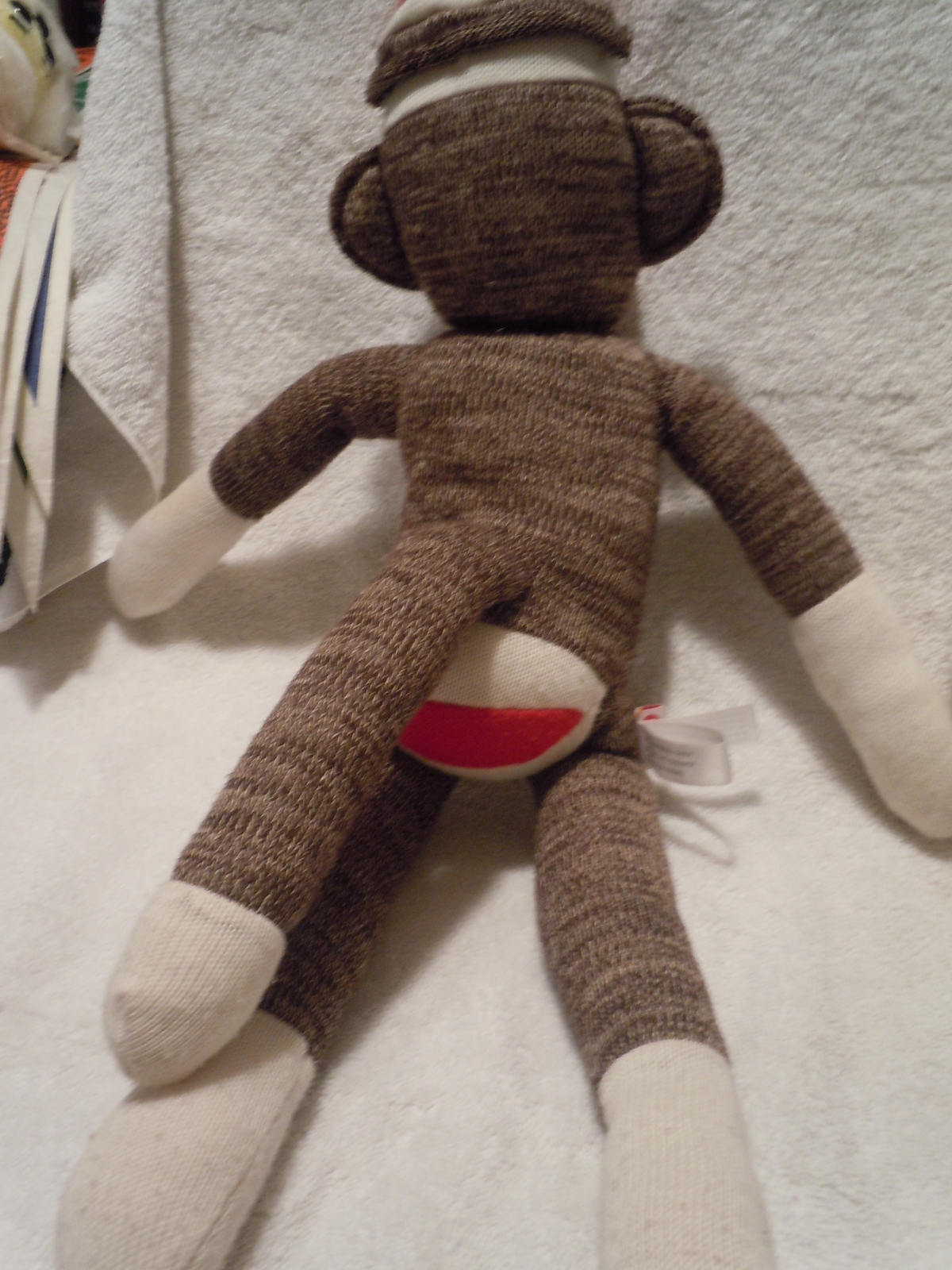 schylling jumbo sock monkey