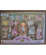 Sealed Toy 1999 Mattel KRISSY Baby Layette Clothes Accessories Sister of Barbie  - $99.50