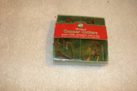 Wilton copper cookie cutters - $7.22