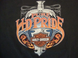 Harley Davidson Motorcycles Denton County,TX American Eagle T Shirt Size XL - $20.04
