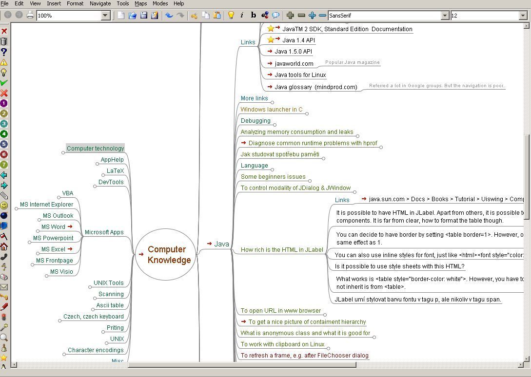 pc mind mapping software