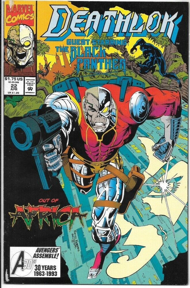 Deathlok Comic Book #22 Black Panther Marvel Comics 1993 NEW UNREAD ...