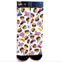 NWT New Nickelodeon Spongebob Krusty Krab Krabby Patty Odd Sox Socks Mens Womens - $19.99