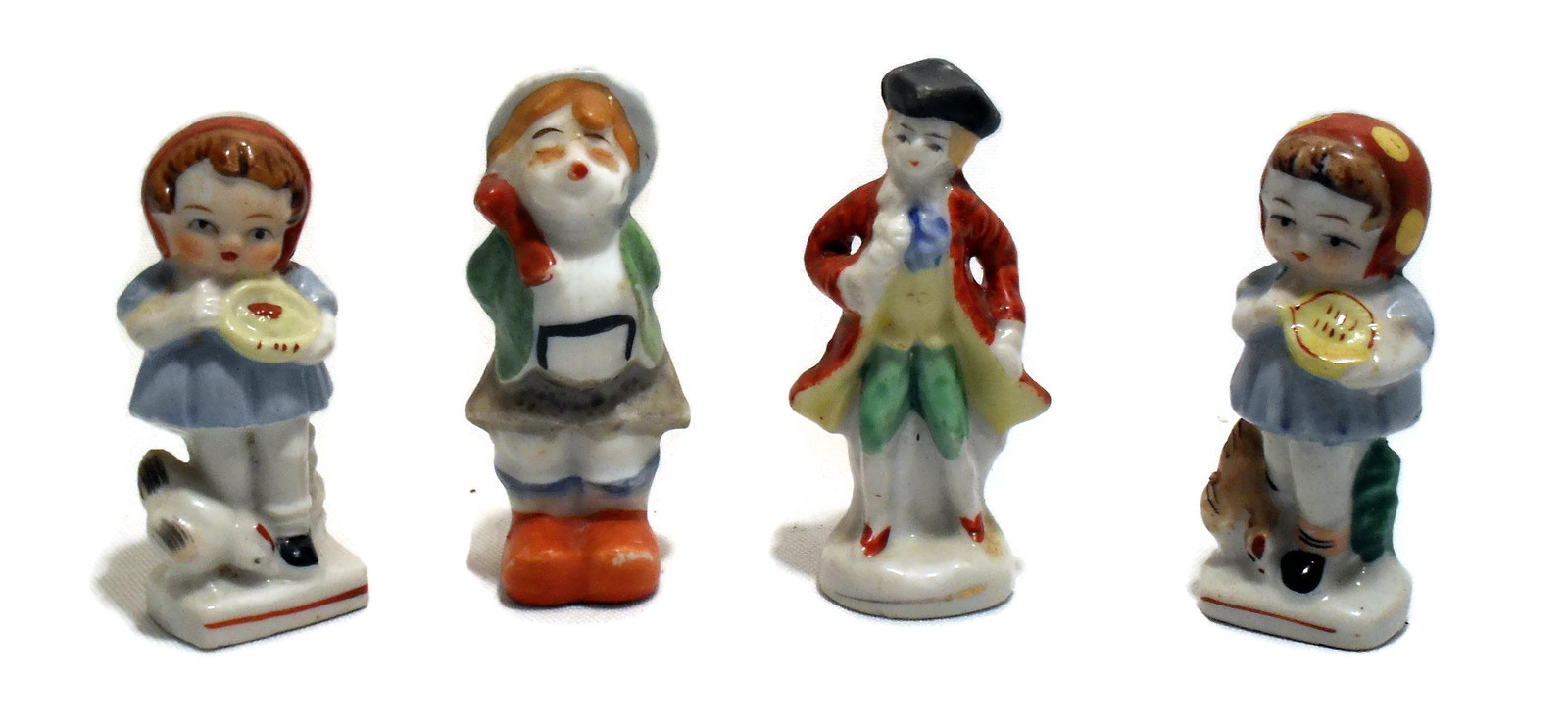 Vintage Japan Porcelain Figurines set 5 - Occupied Japan