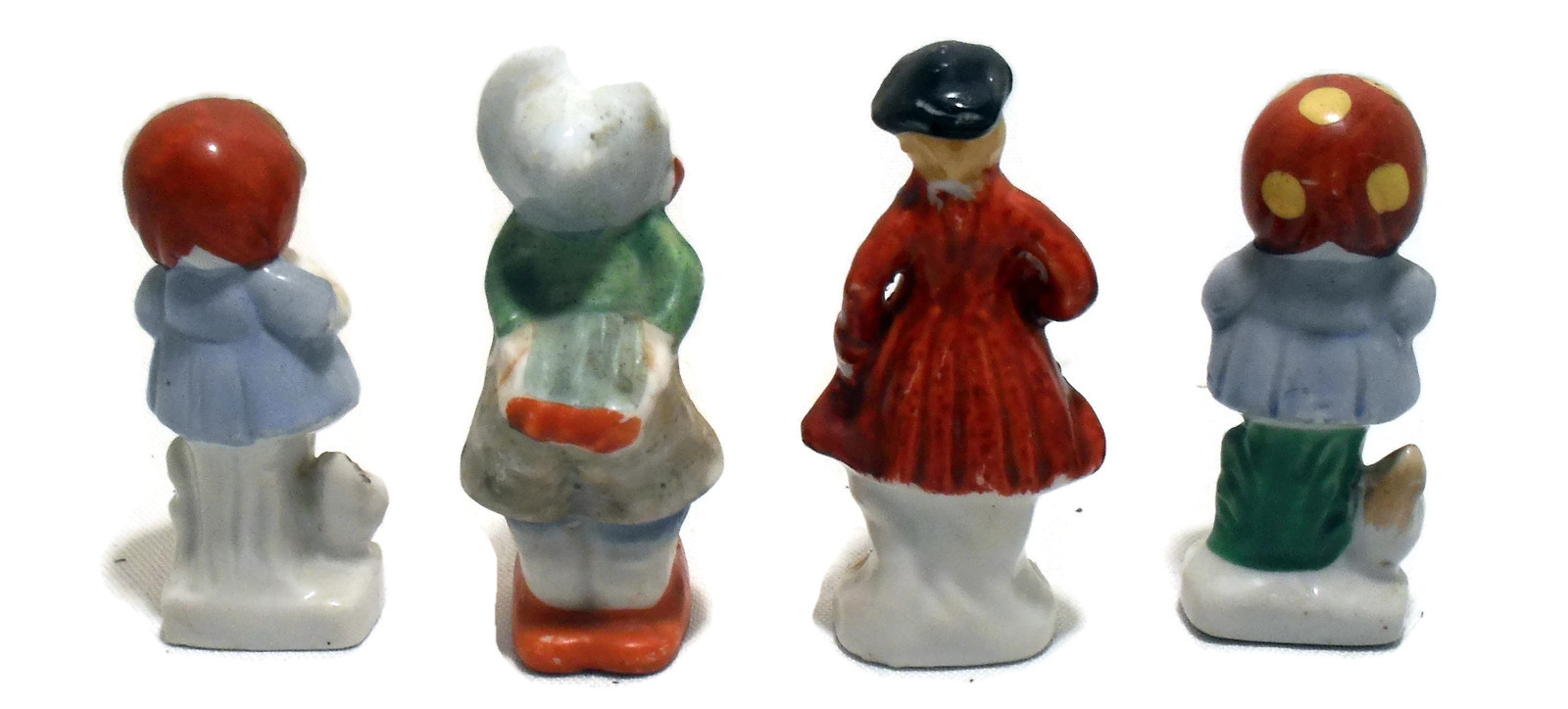 Vintage Japan Porcelain Figurines set 5 Occupied Japan