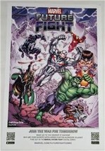 MARVEL FUTURE FIGHT 11&quot;x17&quot; Original Promo Game Poster SDCC 2015 Comic Con - $14.69