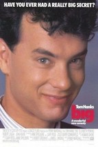 BIG - 27x41 Original Movie Poster One Sheet TOM HANKS 1988 - $97.99