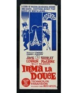 IRMA LA DOUCE - 13&quot;x30&quot; Original Movie Poster Australian Daybill Folded ... - $122.49