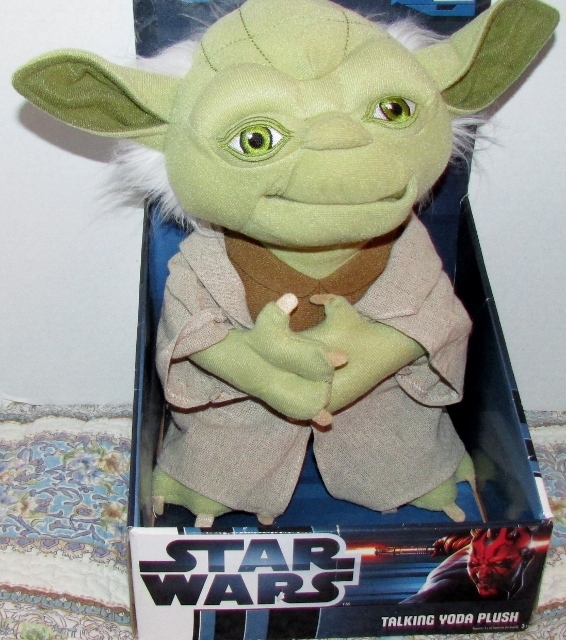 star wars plush talking toy