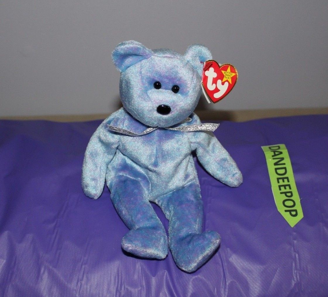 TY Retired Beanie Baby Clubby II Official Club Bear 1999 Original Ty