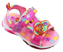 Paw Patrol Skye & Everest Light-Up Play Sandals Toddler's Sizes 8 Or 9 Nwt - $21.54