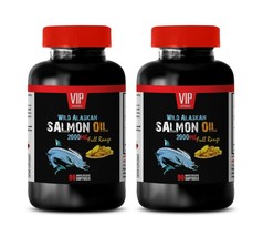 heart health supplement - ALASKAN SALMON OIL 2000 - omega-3 supplement 2B 180 - $49.51