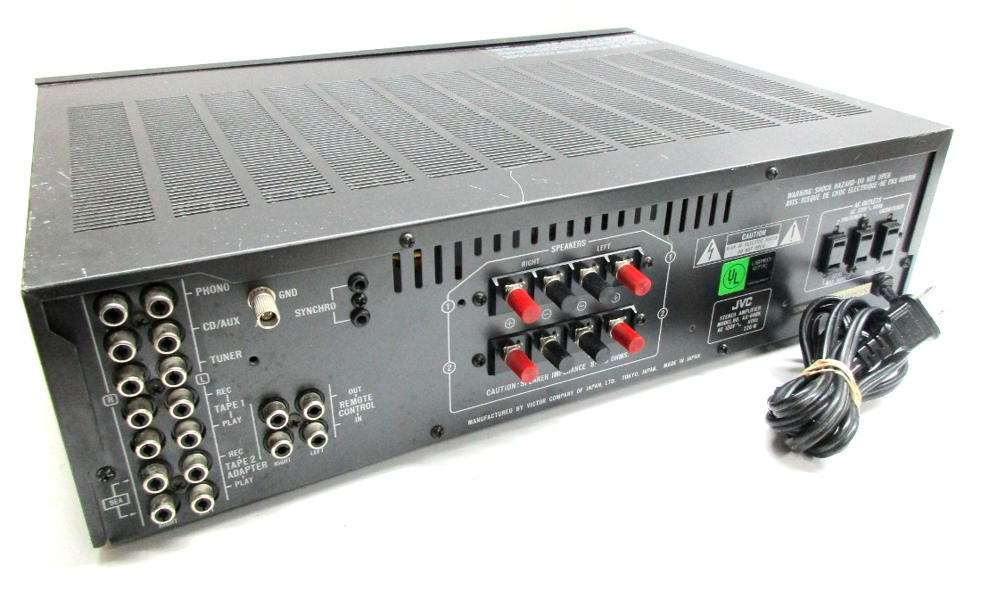 Jvc Power Amplifier Ax66 Amplifiers & Preamps