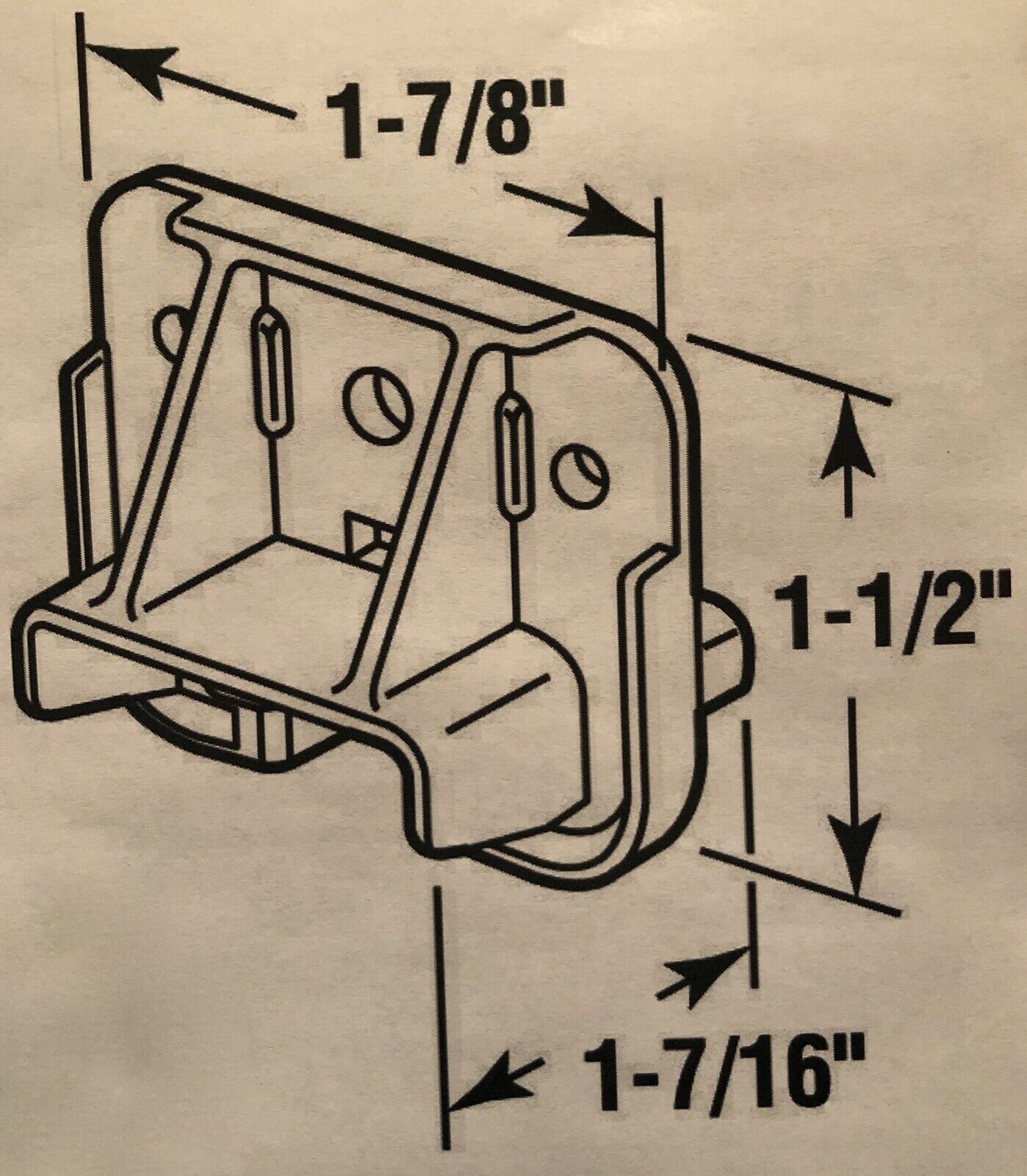 Kenlin (15 Drawer Sockets ) Dresser Drawer Track Guide Repair Drawer