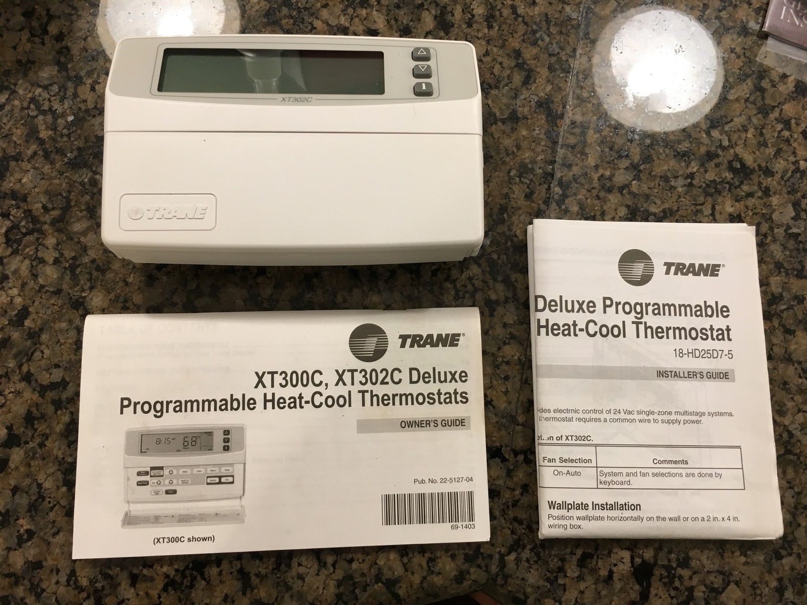 Trane XT302C XT 302C TAYSTAT302C Thermostat Gas Oil ELEctric