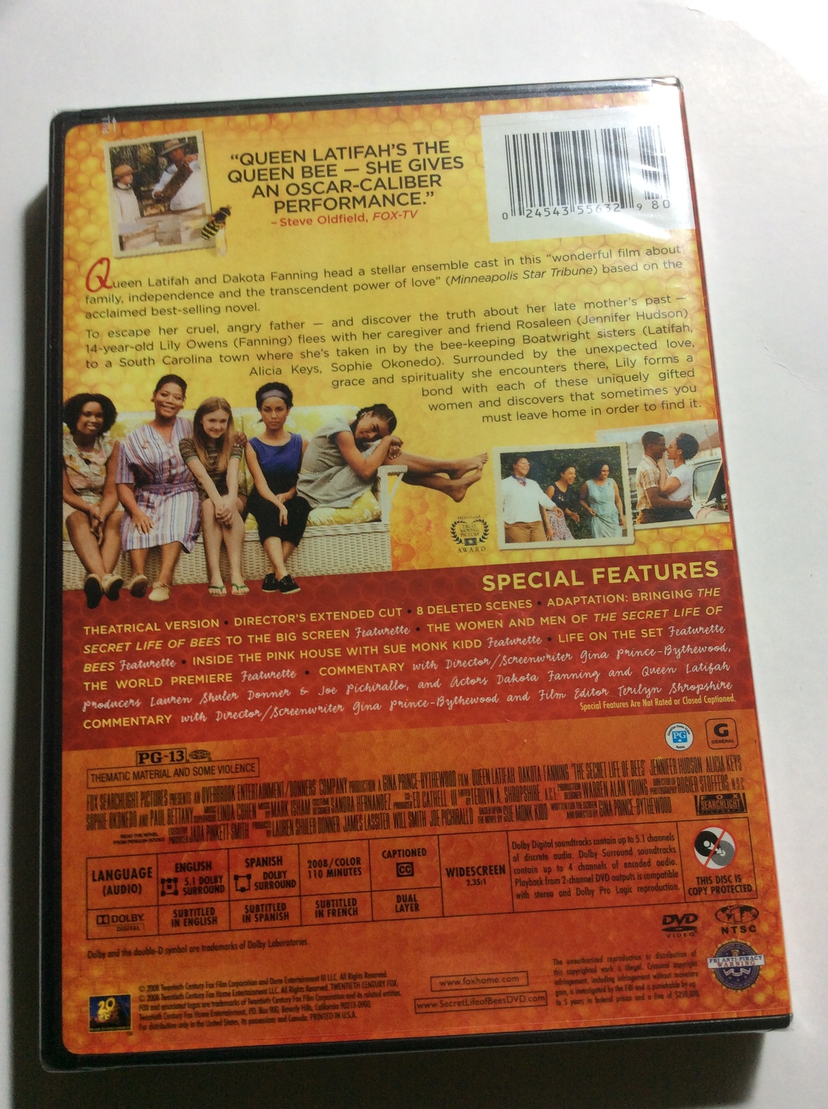 The Secret Life of Bees, Queen Latifah, DVD Widescreen - DVD, HD DVD ...