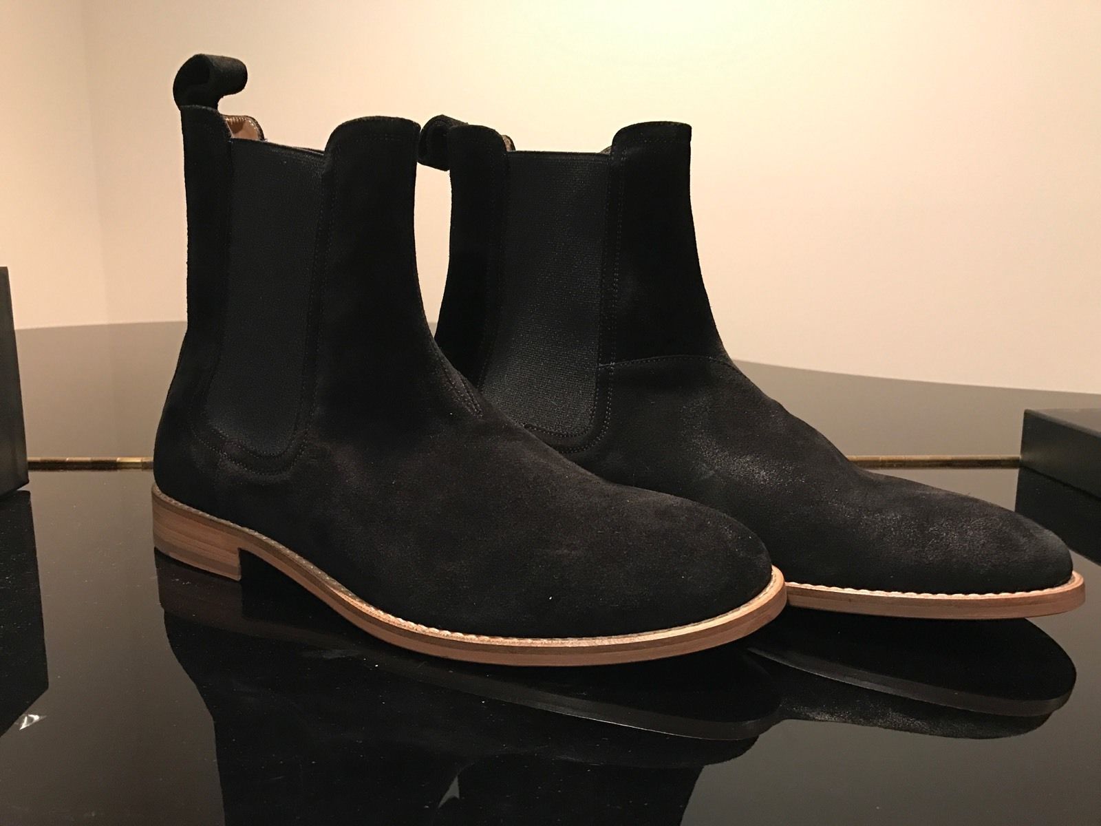 m&s black chelsea boots