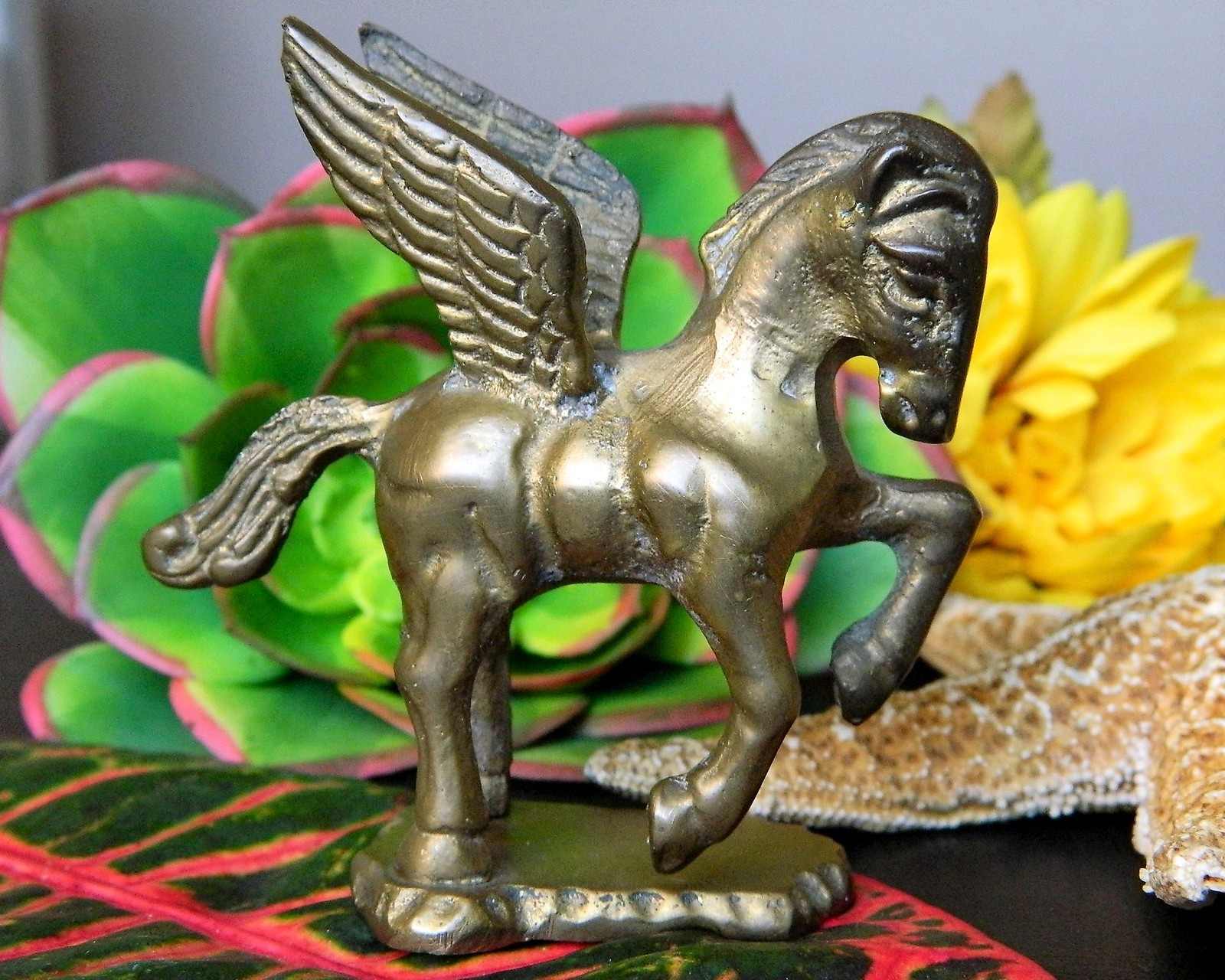 brass pegasus figurine