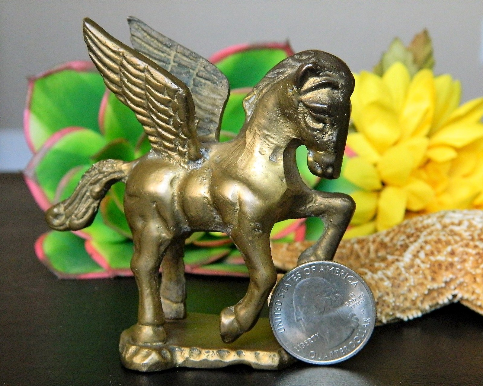 brass pegasus figurine