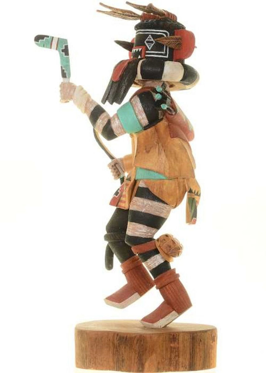 Vintage Hopi Carved LEFT HANDED HUNTER 14