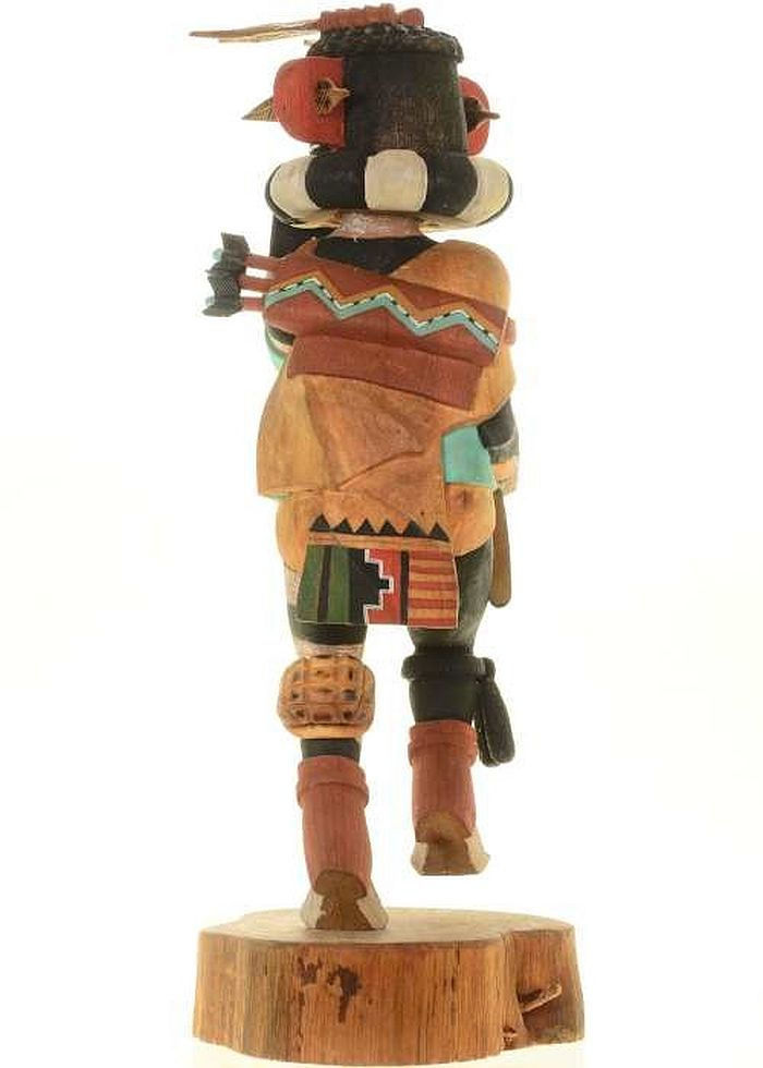 Vintage Hopi Carved LEFT HANDED HUNTER 14