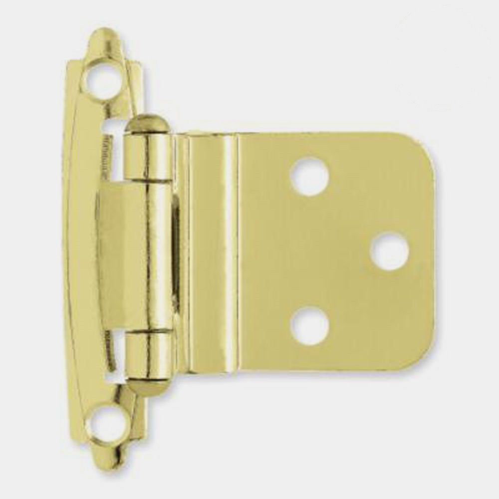 2 pc LIBERTY H0104AC-BP-0 3/8" Self-Closing Inset Hinge Brass Finish - $2.89