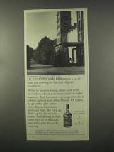 1981 Jack Daniel's Whiskey Ad - Miller - $14.99