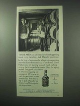 1983 Jack Daniel's Whiskey Ad - These Men - $14.99