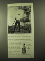 1968 Jack Daniel's Whiskey Ad - We Can't Blame the Boys - $14.99