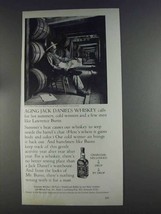 1980 Jack Daniel's Whiskey Ad - Men Like Lawrence Burns - $14.99