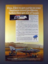 1978 Beechcraft Baron 58TC Plane Ad - Get a Grip - $14.99