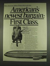1978 American Airlines Ad - Newest Bargain First Class - $14.99
