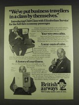 1978 British Airways Ad - Robert Morley - $14.99