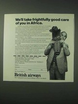 1978 British Airways Ad - We&#39;ll Take Good Care Of You - $14.99