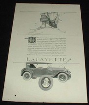 1923 Lafayette Car Ad, Pirate Ship Treasure!! - $14.99