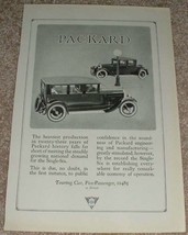 1923 Packard Touring Car 5 passenger Single Six Ad!! - $14.99