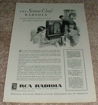 1929 RCA Radiola Screen Grid Radio Ad, Power! - $14.99