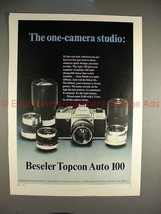1970 Beseler Topcon Auto 100 Ad - One Camera Studio!! - $14.99