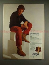 1970 Dingo Boots Ad w/ Joe Namath - The Dingo Man!! - $14.99