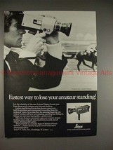 1970 Leica Leicina Super 8 Movie Camera Ad - NICE!! - $14.99