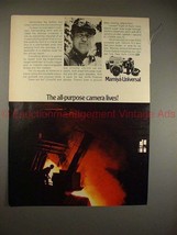 1970 Mamiya Universal Camera Ad - All-Purpose Lives!! - $14.99